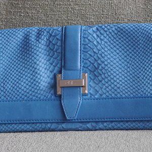 Turquois Blue Cole Haan Purse/Clutch